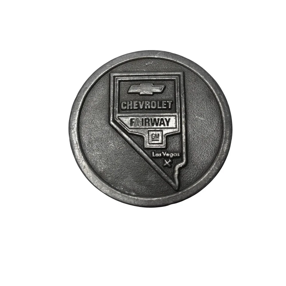 Chevrolet Fairway GM Las Vegas Belt Buckle Hit Line USA